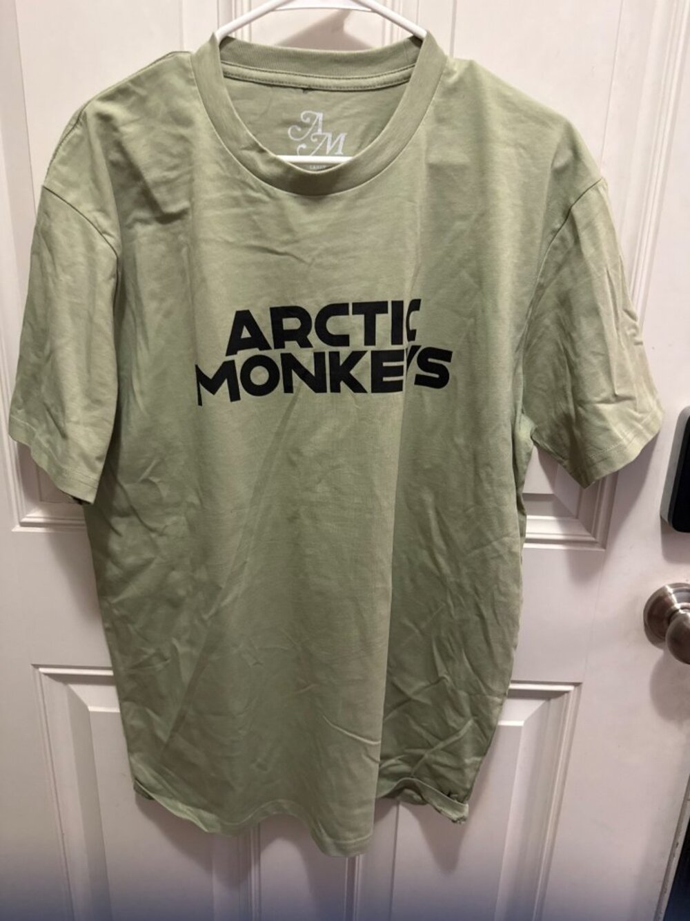 Arctic Monkeys North American Tour 2023 Green T-Shirt Large